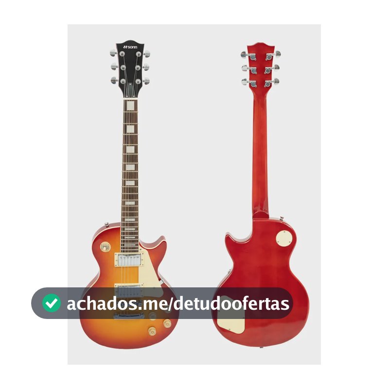 Guitarra Eletrica Modelo Les Paul Sonn Cherry Burst Destro Cherryburst