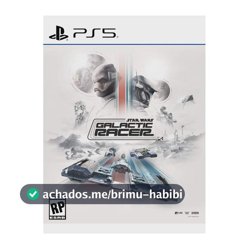Star Wars Galactic Racer Ps5 Midia Fisica