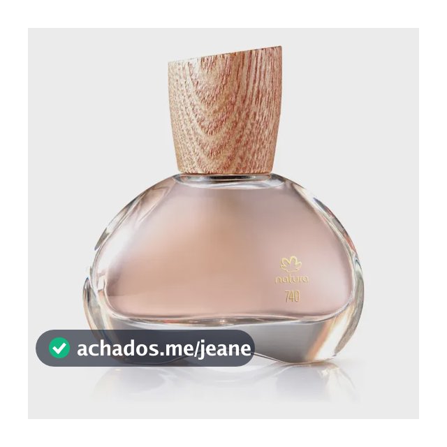 Eau de Parfum Natura 740 Sândalo Breu Branco 50ml