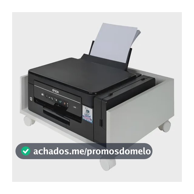 Carrinho Para Impressora Em Mdf Suporte Com Rodinha 50x40x20