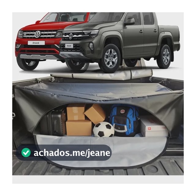 Bolsa Caçamba Volkswagen Amarok 420 Lts Organizador Maleiro