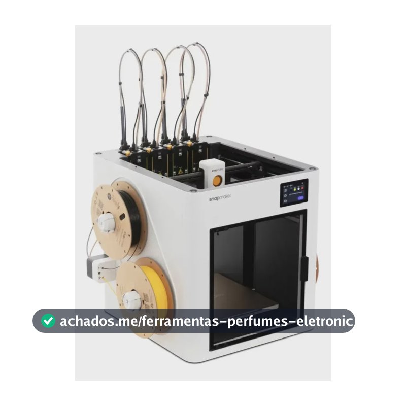 Impressora 3d Snapmaker U1 Fdm Com 4 Bicos Independentes