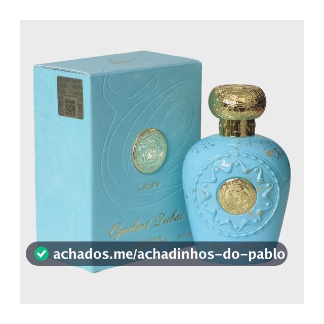 Perfume Árabe - Lattafa Opulent Dubai Edp 100ml