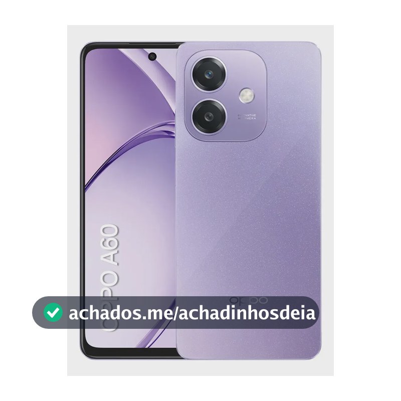 Smartphone OPPO A60 4G 256GB 8GB RAM Lilás