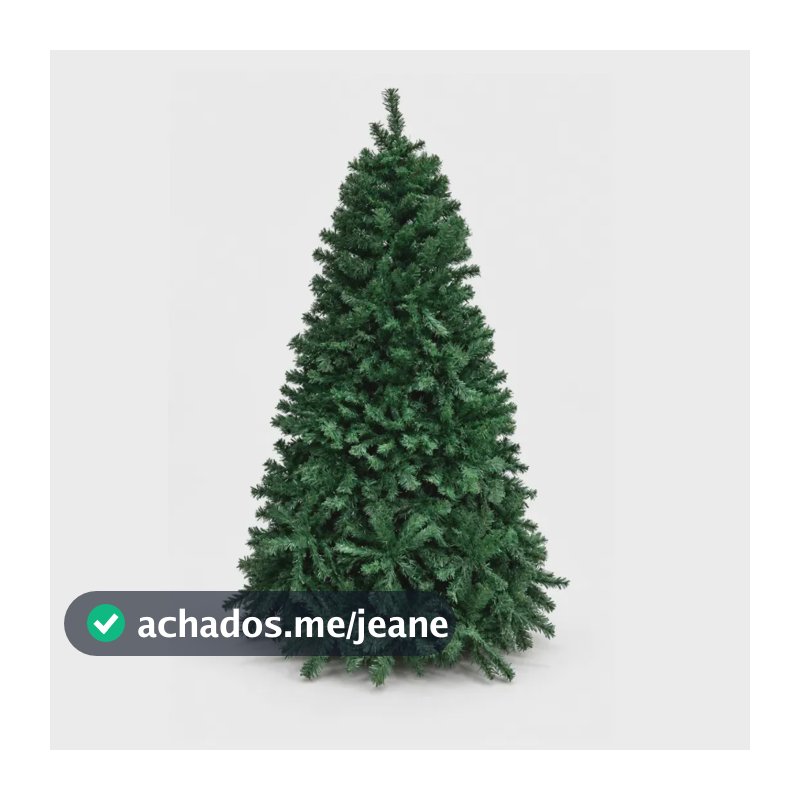 Árvore de Natal Imperial 240cm com 2938 Galhos Pé de Ferro