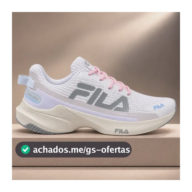 Tênis Fila Recovery Feminino Esportivo Oferta Corrida