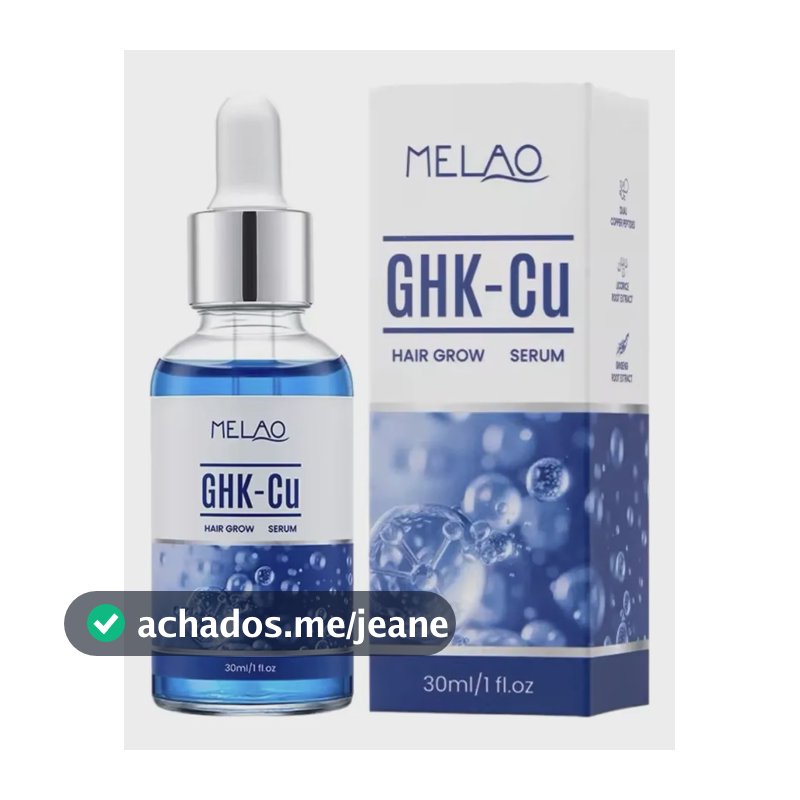 Serum Crescimento Capilar Peptídeo Duplo De Cobre Ghk Cu Todo Tipo De Pele Dia/noite