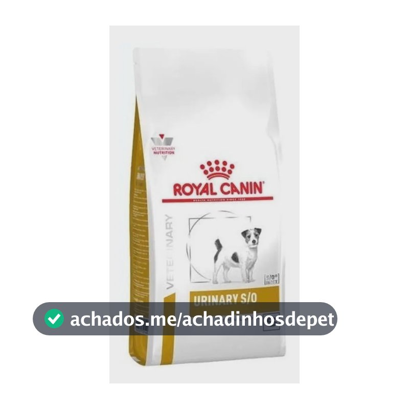 Ração Royal Canin Veterinary Diet Canine Urinary S/O para cão adulto de raça pequena sabor mix de 2 kg