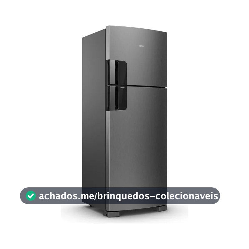 Geladeira Consul Frost Free Duplex Crm53mk 455l Cor Platinum