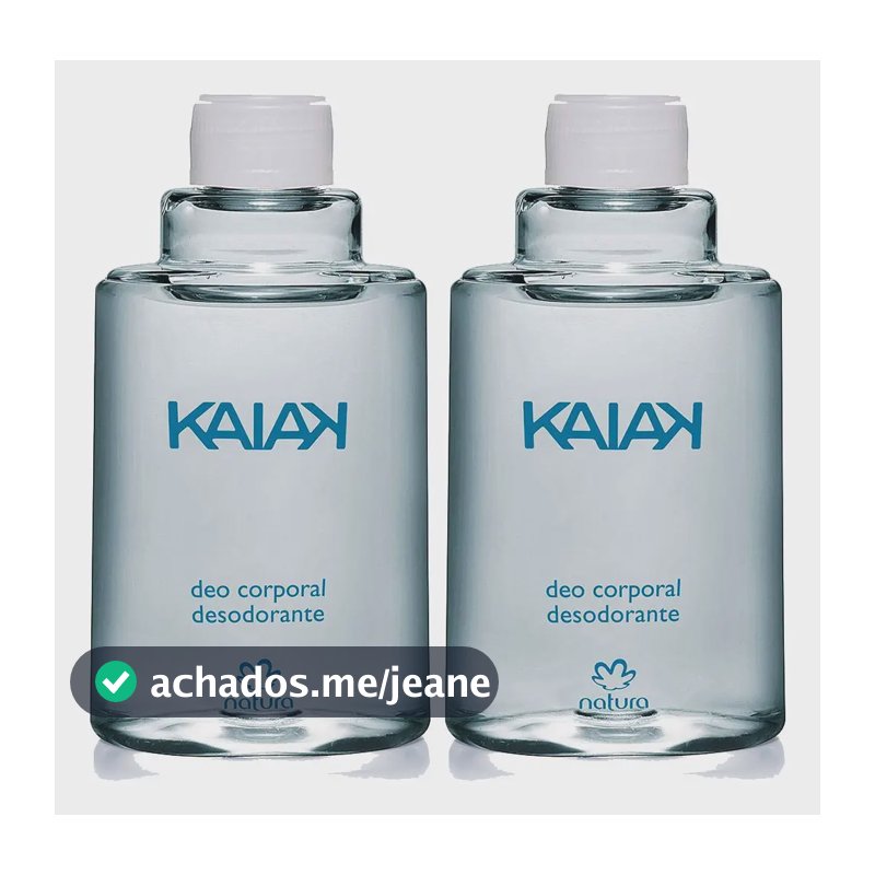 Kit C2 Refil Kaiak Classico Deo Corporal Masculino 100ml