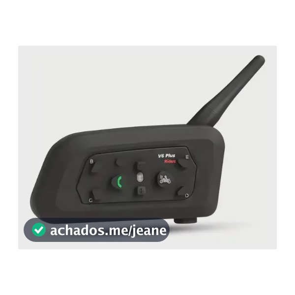 Moto Comunicador Capacete V6 Plus Bluetooth 5.0 1pcs