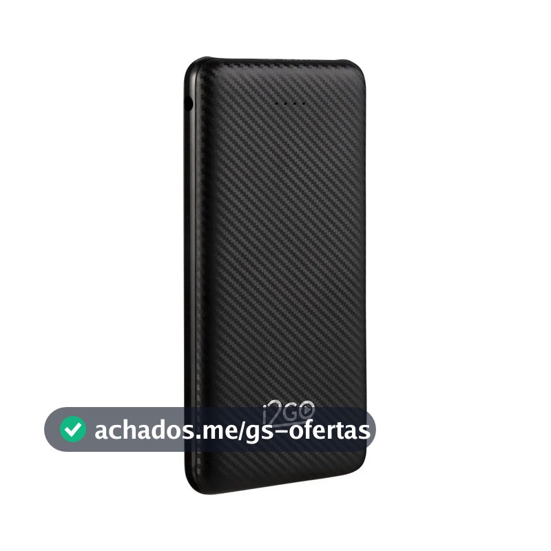 Power Bank I2go Plus 10000mAh Usb-c Preto