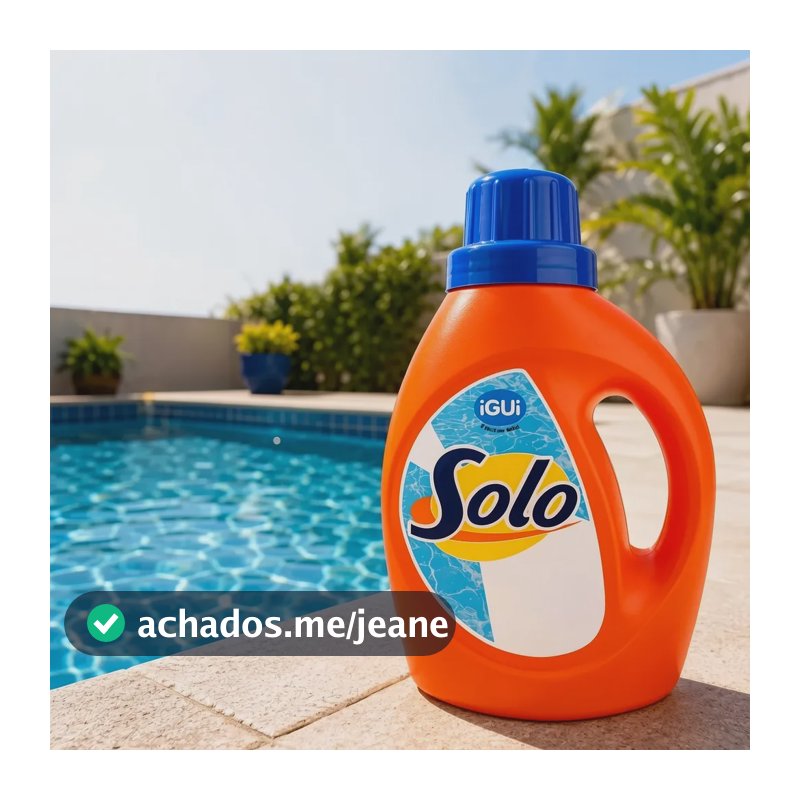Solo, Trata Sua Piscina Sem Cloro- 1 L Igui Original