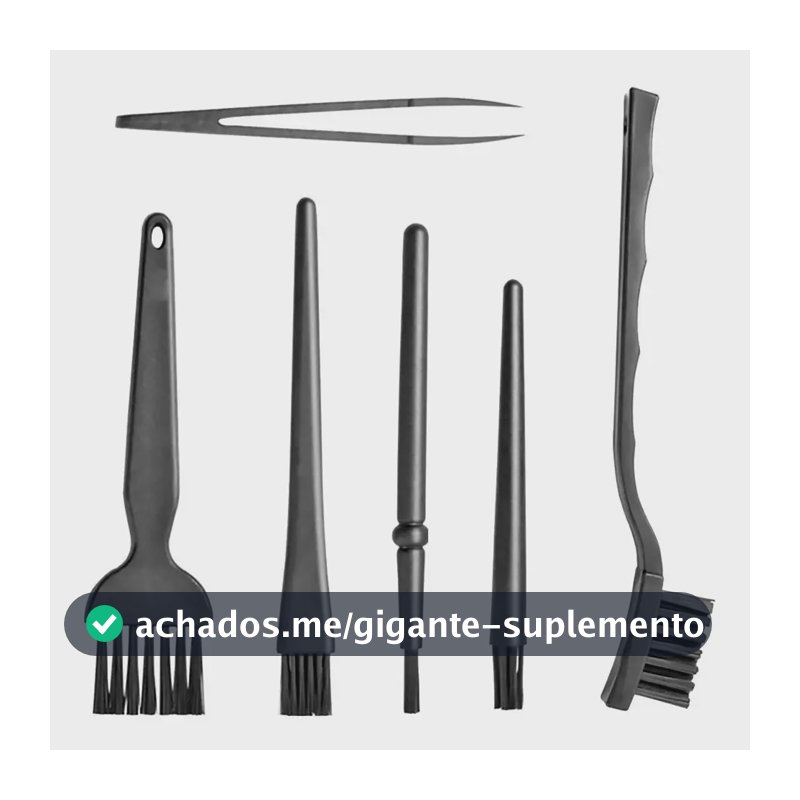 Kit Limpieza 6 Teclado Tarjeta Lógica Cepillos Antiestáticos