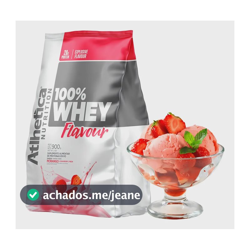 Whey 100% Atlhetica Nutrition Pro Series Refil 900g