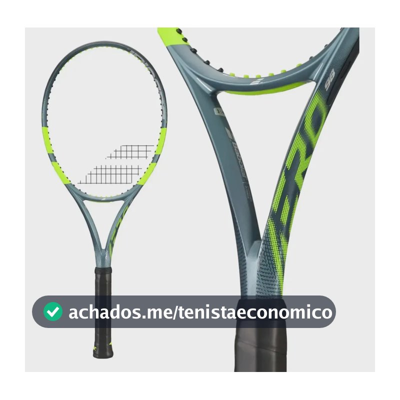 Raquete De Tênis Babolat Pure Aero Alcaraz 98 305g 2026