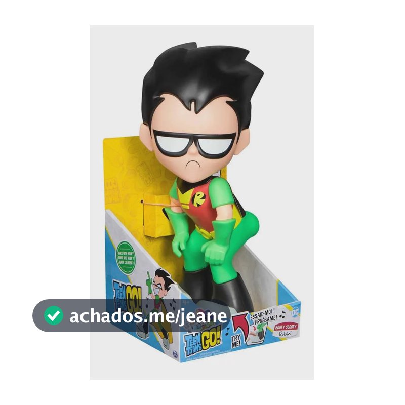 Figura Interativa Robin Com Som, Jovens Titans, Sunny 4033