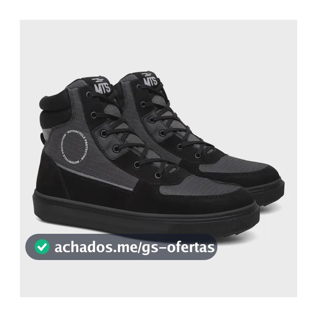 Tênis Mts Asphalt - Bota Motociclista Tênis Moto
