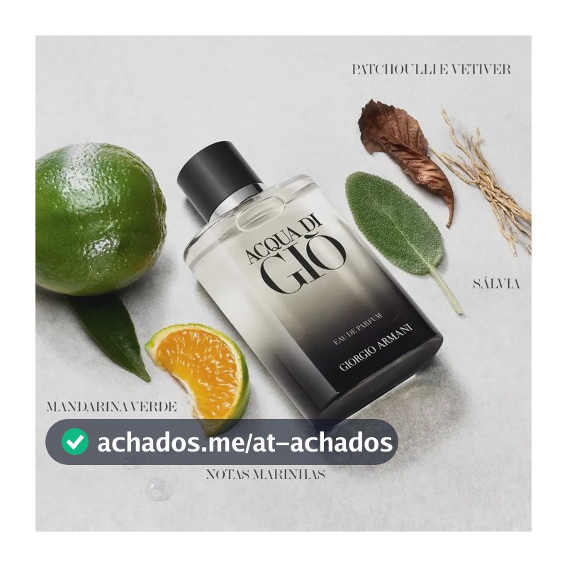 Perfume Masculino Giorgio Armani Acqua di Giò Eau de Parfum Refilável 100ml