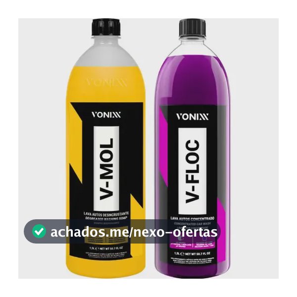 Shampoo Automotivo V-mol Vonixx 1,5l V-floc Vonixx 1,5l