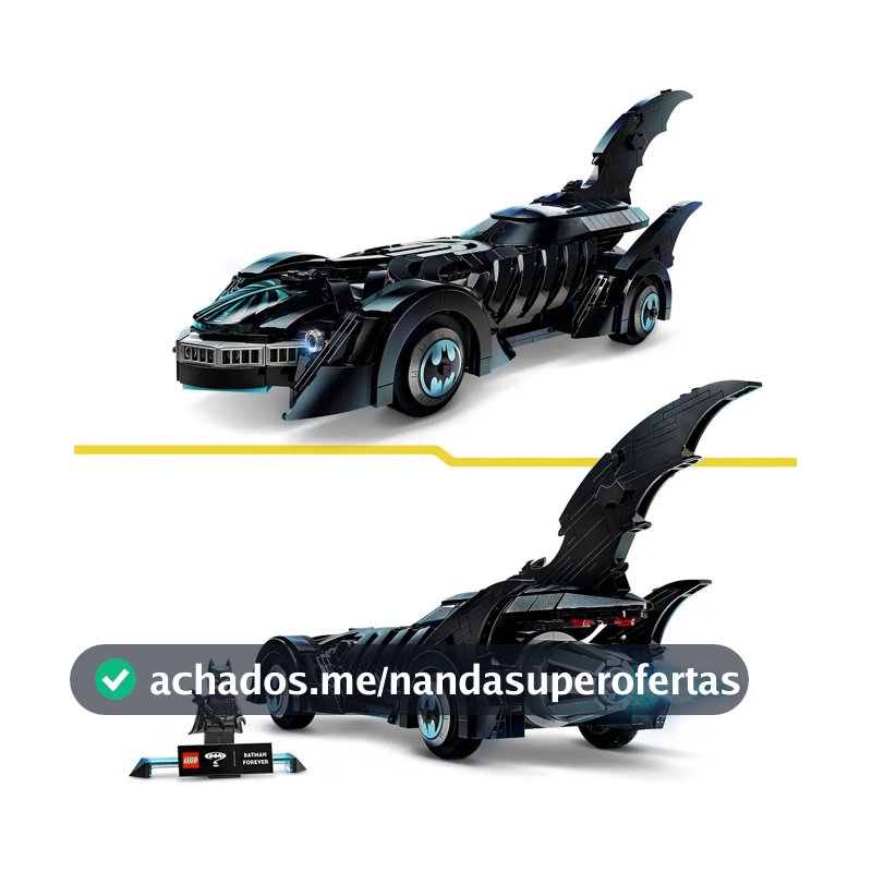 Brinquedo LEGO® Dc Batman Batmobile Batman Forever 76304