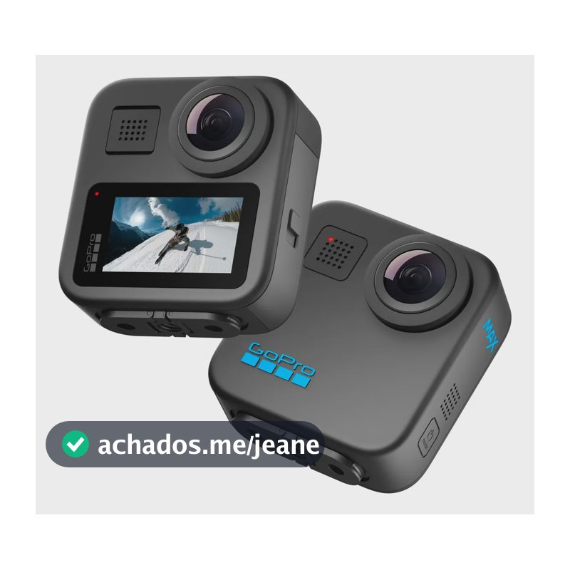 Câmera de ação 360 - GoPro Max 360º 5.6K à Prova d'água, Fotos 360º