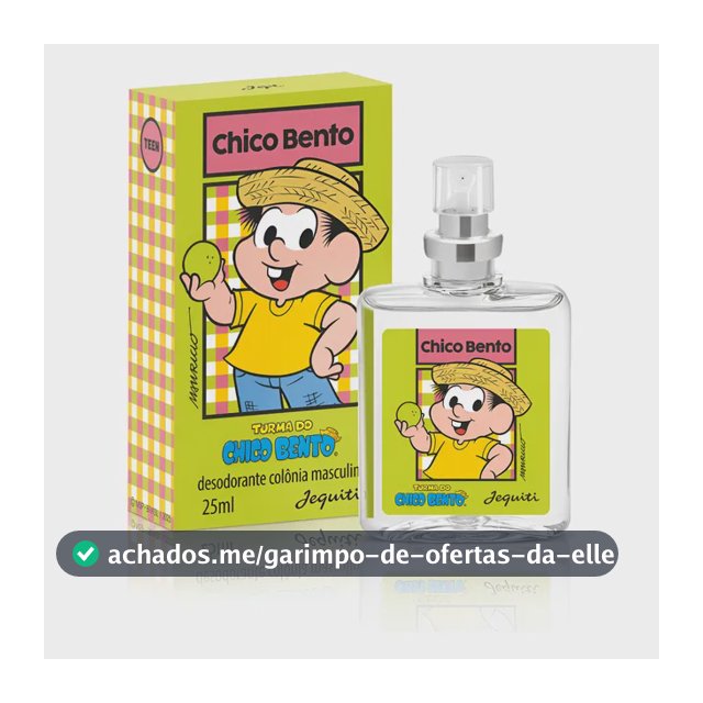 Deo Colonia Chico Bento 25ml - Jequiti