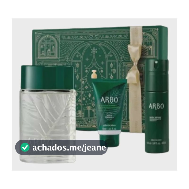Presente Masculino O Boticário Perfume Arbo