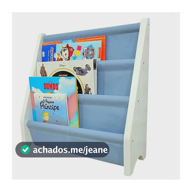 Rack Para Livros Infantil, Standbook Mini Montessoriano