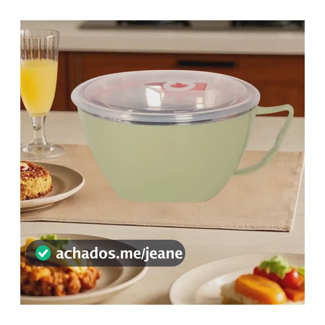 Utensílios De Mesa Domésticos Bowl Students Scald Soaking Verde