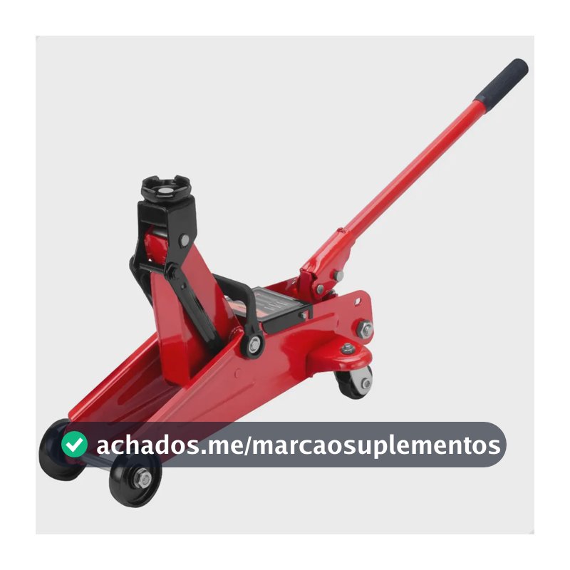 Macaco Hidraulico Tipo Jacare Até 2 Toneladas Elevação 125-300mm 510085 Com Caixa Plástica Sparta