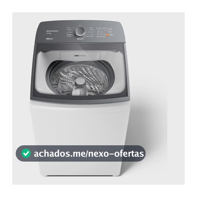 Máquina De Lavar Brastemp 14 Kg Bwj14ab Automática 110v 127v Branco