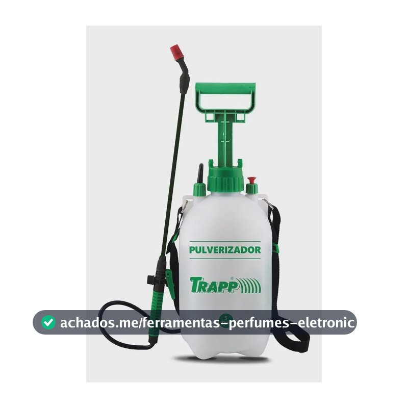 Pulverizador Lateral De Compressao 5 Litros Sxcs5 Trapp Cor Branco