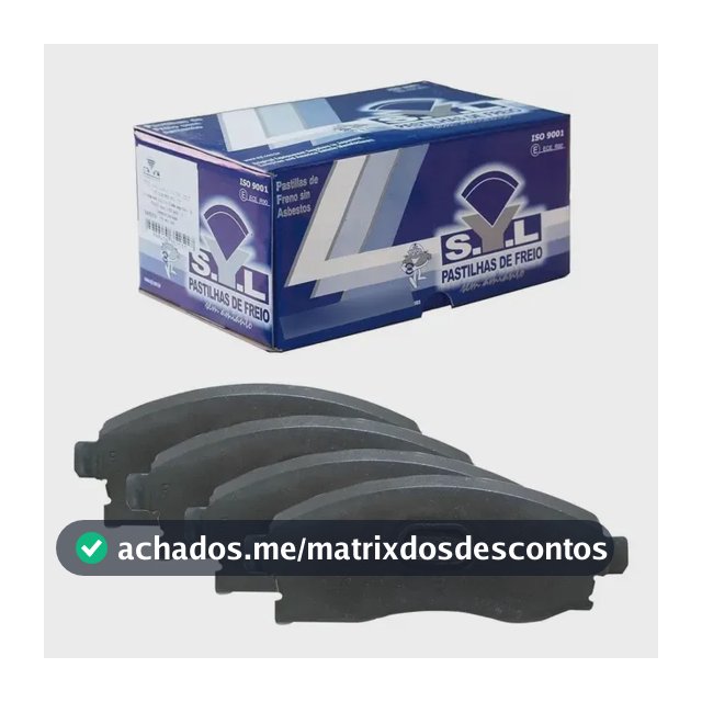 Kit Pastilha Freio Dianteiro Ducato 2015 16 2017 Syl
