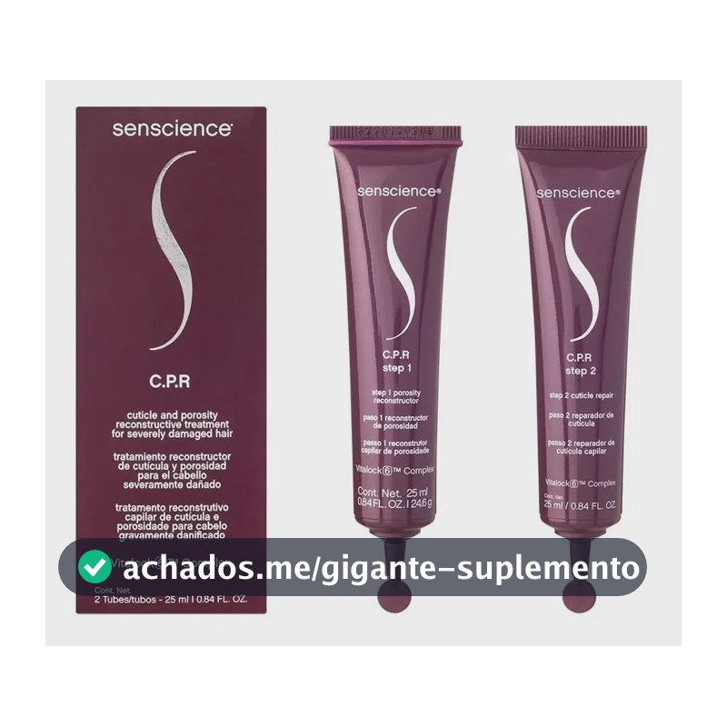 Kit Senscience C.p.r. Tratamento 2x25ml