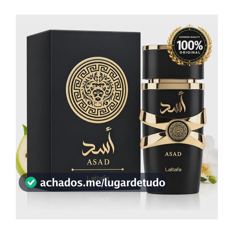 Perfume Lattafa Asad Masculino 100ml Edp Original Importado