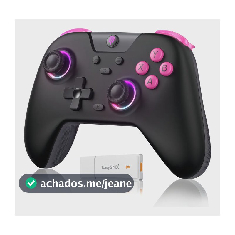 Controle Bluetooth Sem Fio Easysmx X05 Para Pc Android, Cor - Preto