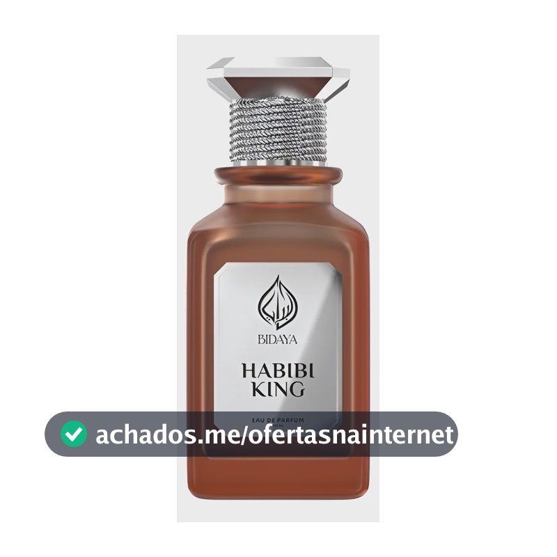 Perfume Eau De Parfum Habibi King Bidaya Âmbar Gourmand 100ml