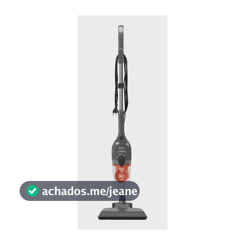 Aspirador De Pó Vertical 2 Em 1 1400w Philco Pas1550c Cor Cinza