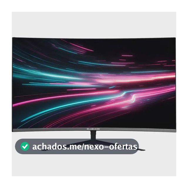 Monitor Gamer 27 Preto Curvo Nyx Full Hd 100hz Bluecase