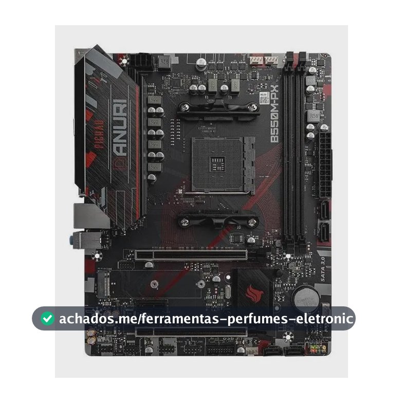 Placa Mae Pichau Danuri B550m-px, Ddr4, Socket Am4, M-atx Cor Preto