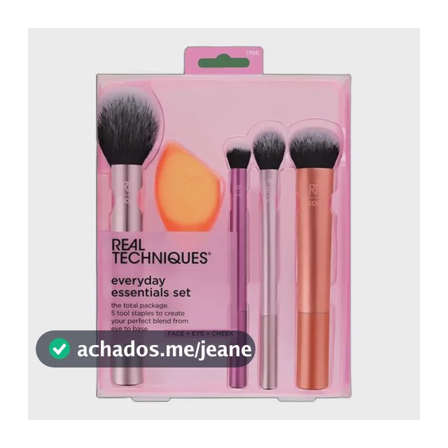Kit Real Techniques Everyday Essentials (5 Produtos) Blz