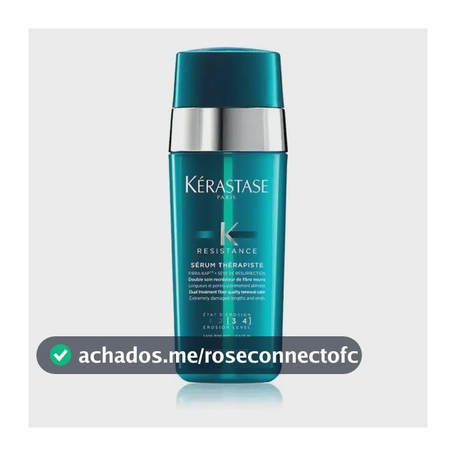Sérum Capilar Reparador para Cabelos Danificados e Pontas Duplas com Proteção Térmica até 230°C e Sève de Résurrection Kérastase Résistance Thérapiste 30ml
