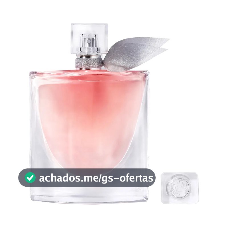 Perfume Feminino L' Eau de Parfum Fragrância Floral Gourmand Inebriante com Notas de Íris Nobre, Baunilha e Pralinê La Vie Est Belle Lancôme, Frasco com 100ml