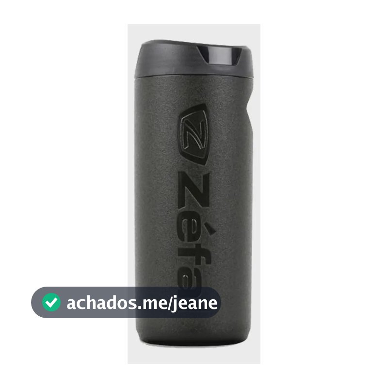 Zéfal Garrafa Caramanhola Porta Objeto Tool Z Box 600ml 12x Cor Preto
