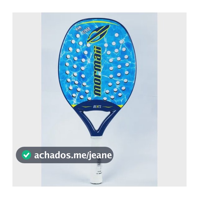 Raquete de Beach Tennis Beats Mormaii Azul