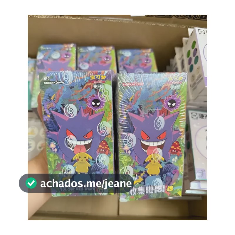Pokémon Tcg: Booster Box Slim 151 Surprise - Chinês Pokemon Chinês