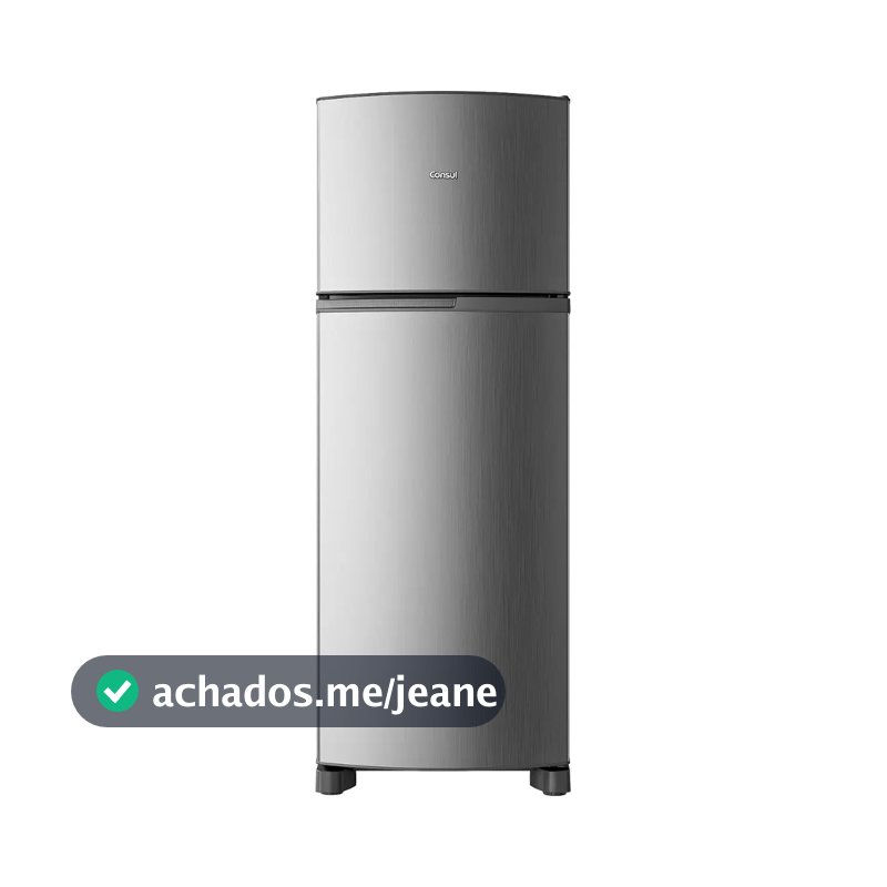 Geladeira Consul Frost Free 333 Litros Duplex Inox - CRM40MK