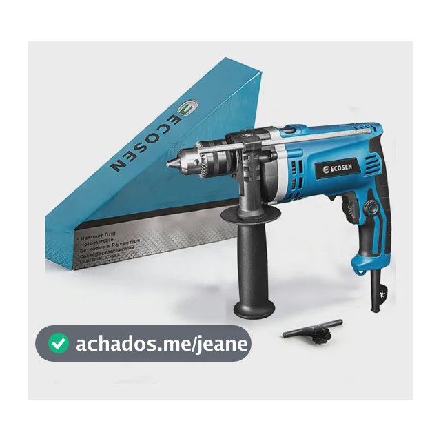 Furadeira De Impacto Profissional 1/2  13mm 900w Azul 127v