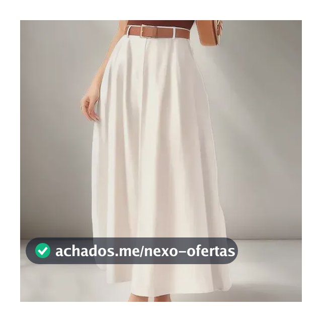 Saia Alfaiataria Gode Premium Moda Feminina Evangelica